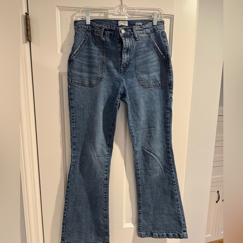 Women's Blue Flared Jeans